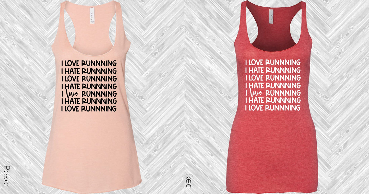 I Love Running Graphic Tee Graphic Tee