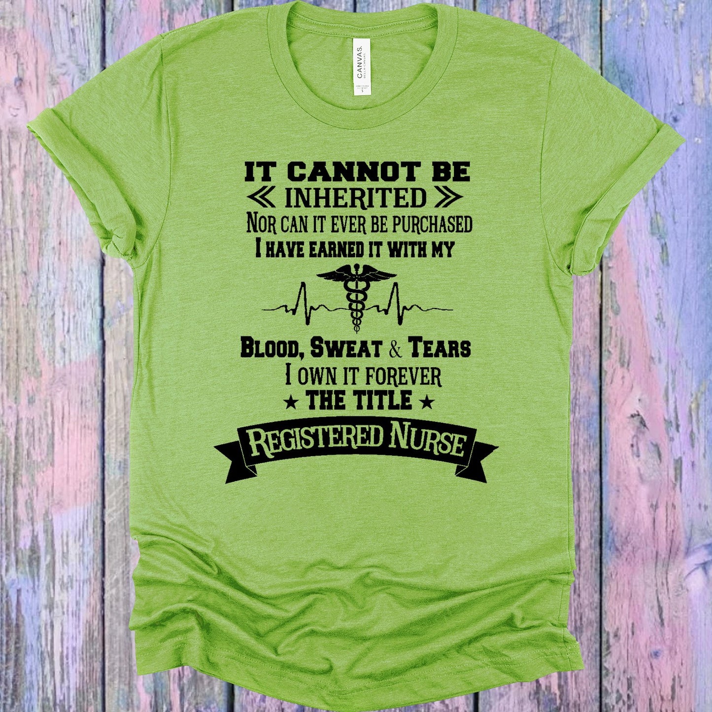 I Own The Title Forever Registered Nurse Graphic Tee Graphic Tee
