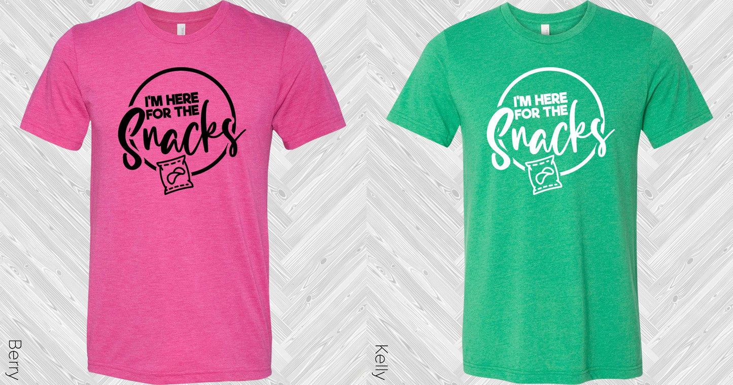 Im Here For The Snacks Graphic Tee Graphic Tee