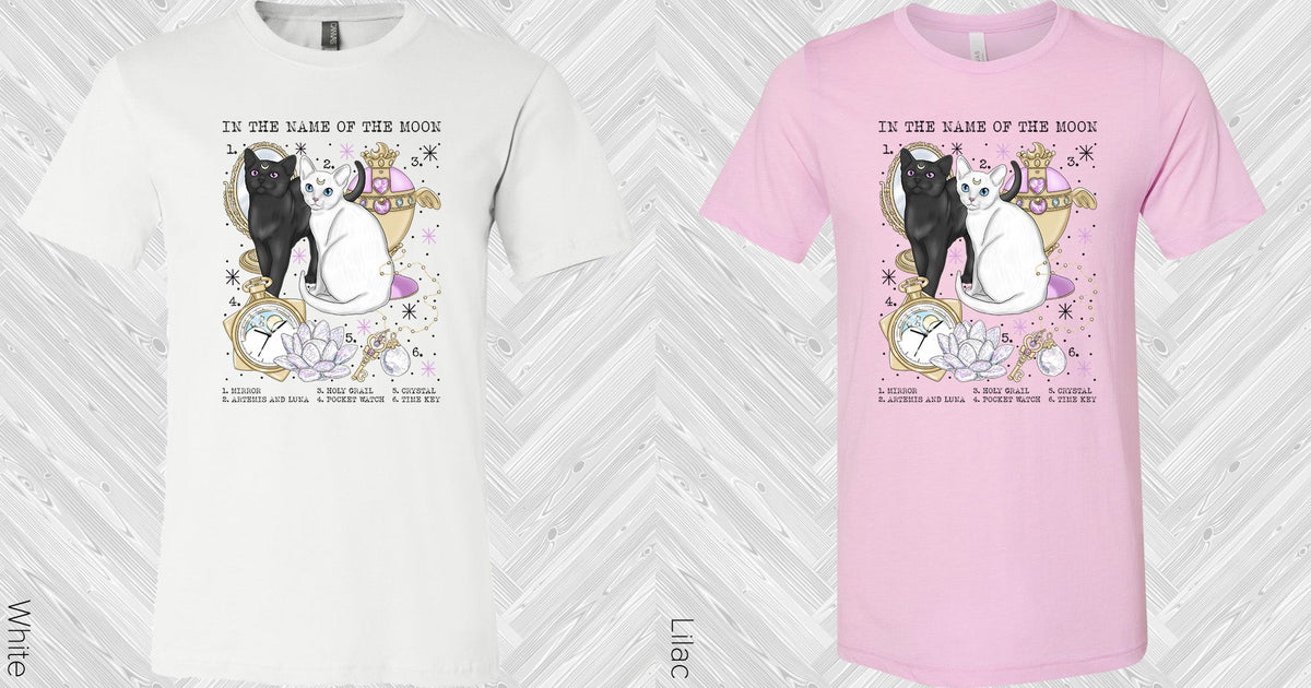 In The Name Of Moon Graphic Tee Graphic Tee