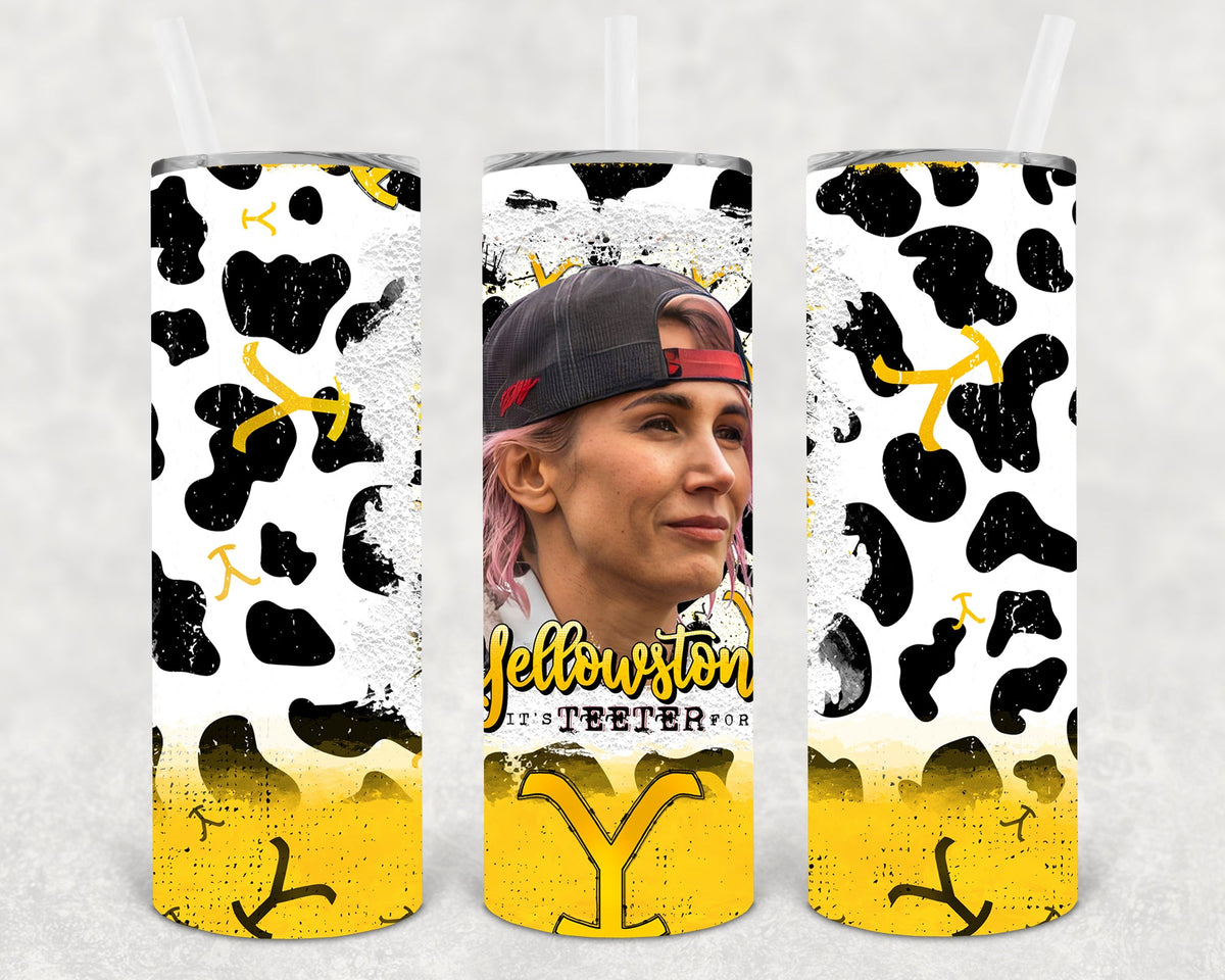Its Teeter For Me 20 Oz Skinny Tumbler