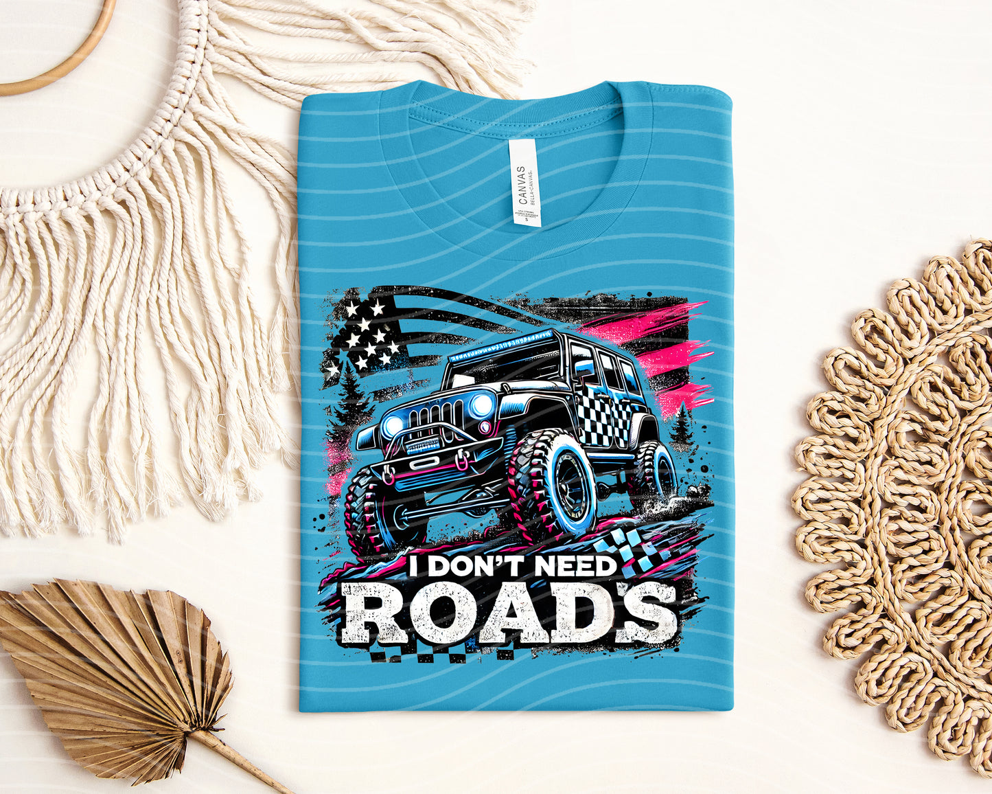 I Don't Need Roads Graphic Tee