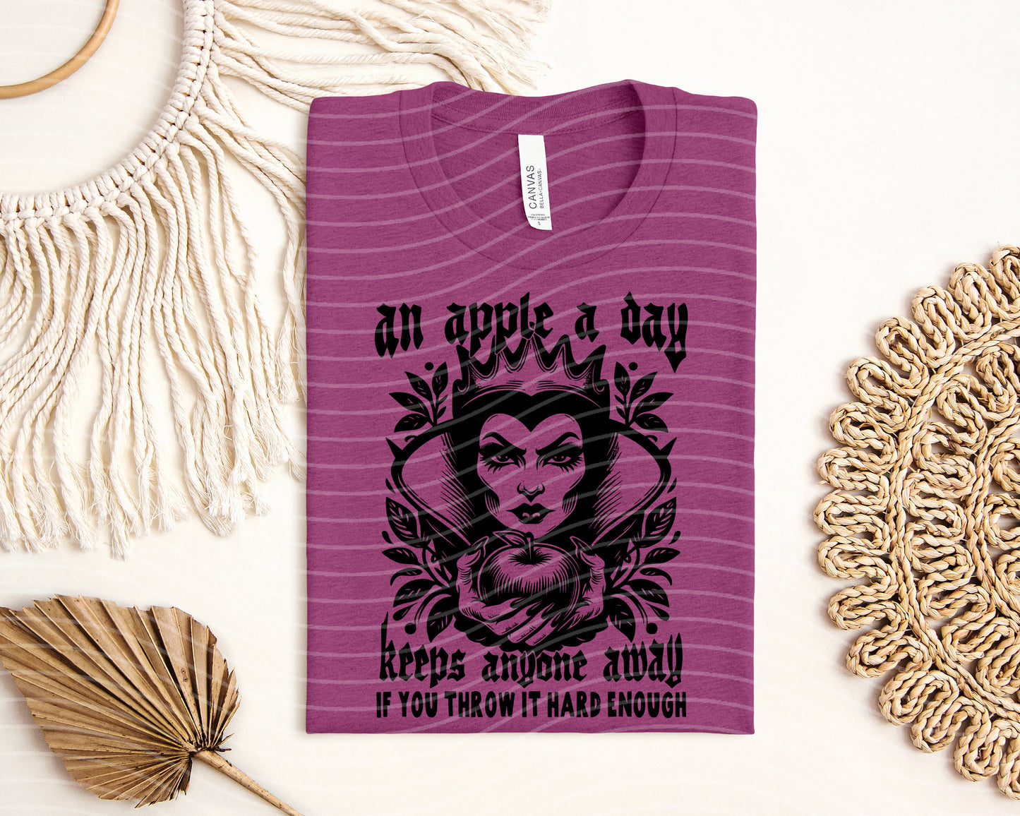 An Apple a Day Keeps Anyone Away Graphic Tee