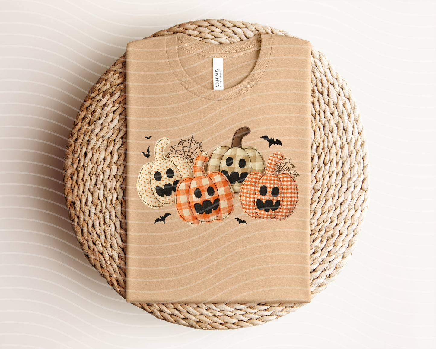 Quilted Pumpkins Graphic Tee