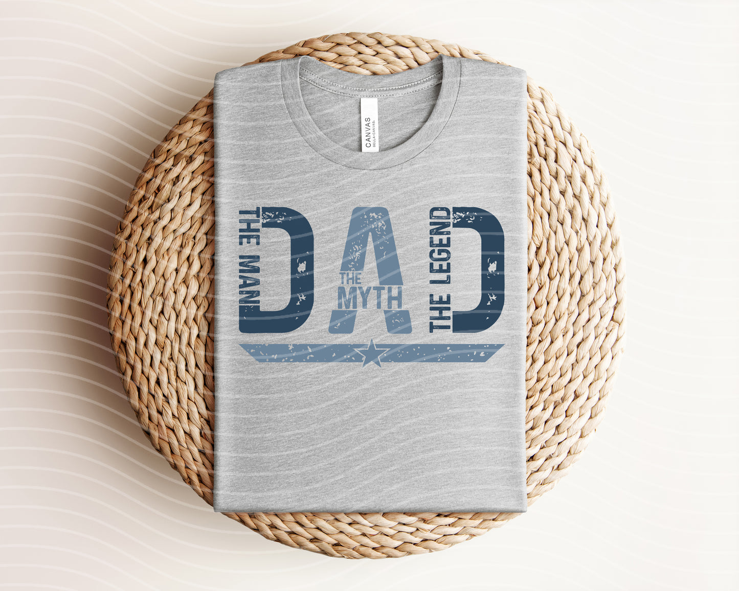 Dad The Man The Myth The Legend Graphic Tee