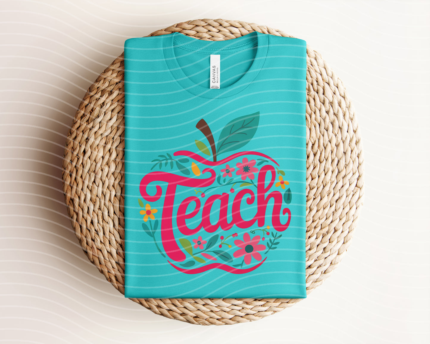 Teach Apple Graphic Tee