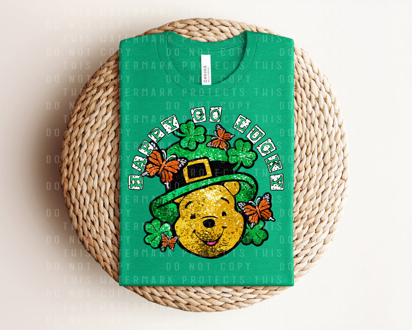 Happy Go Lucky Graphic Tee