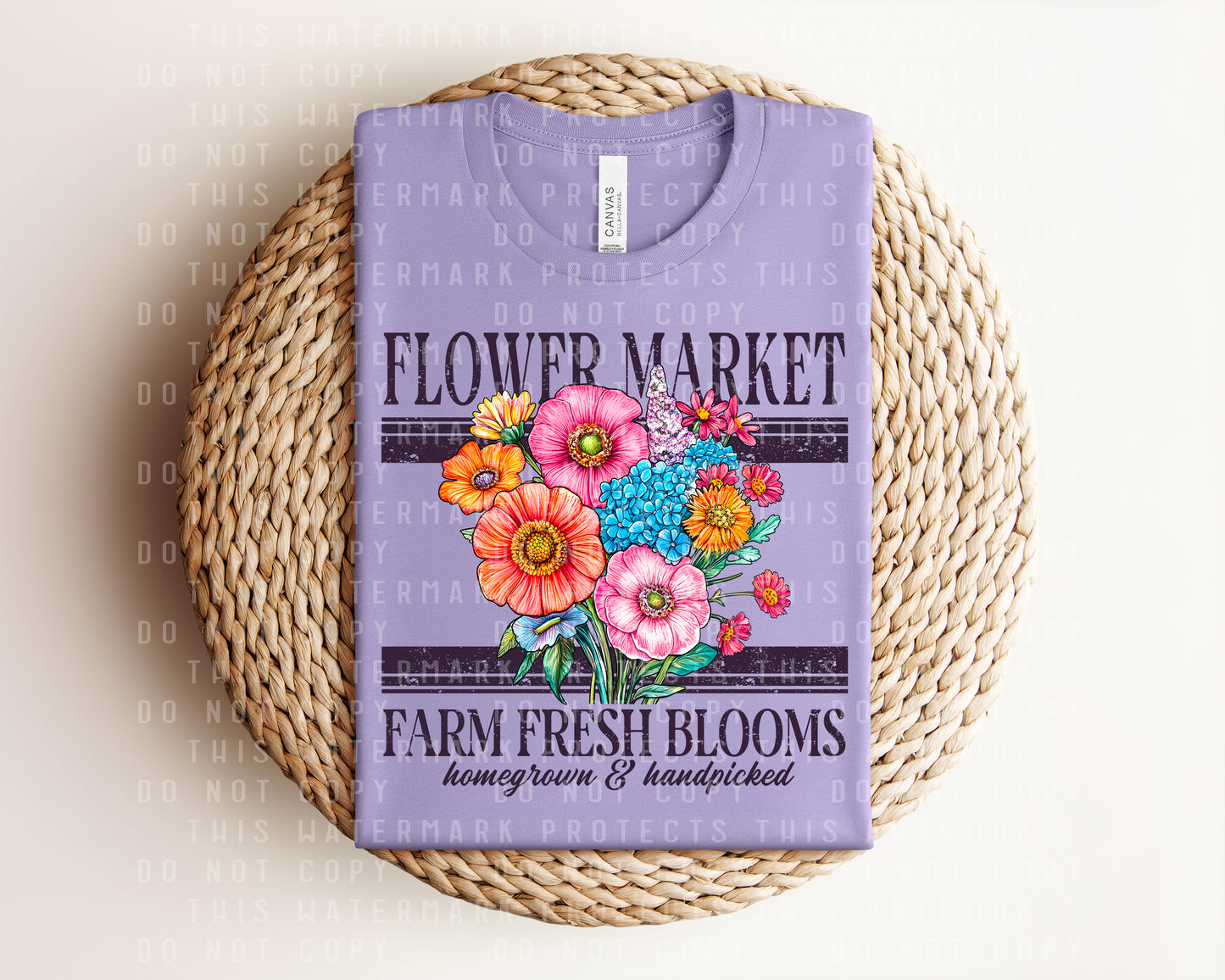 Farm Fresh Blooms Graphic Tee