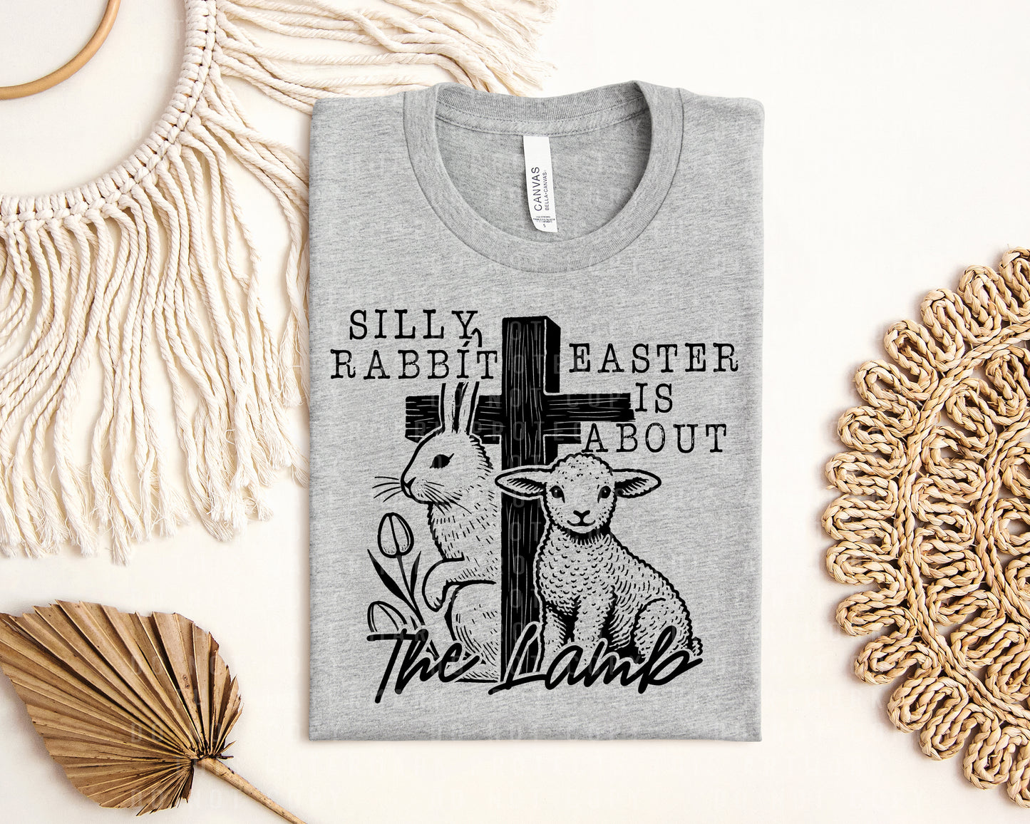 Silly Rabbit Easter is About the Lamb Graphic Tee