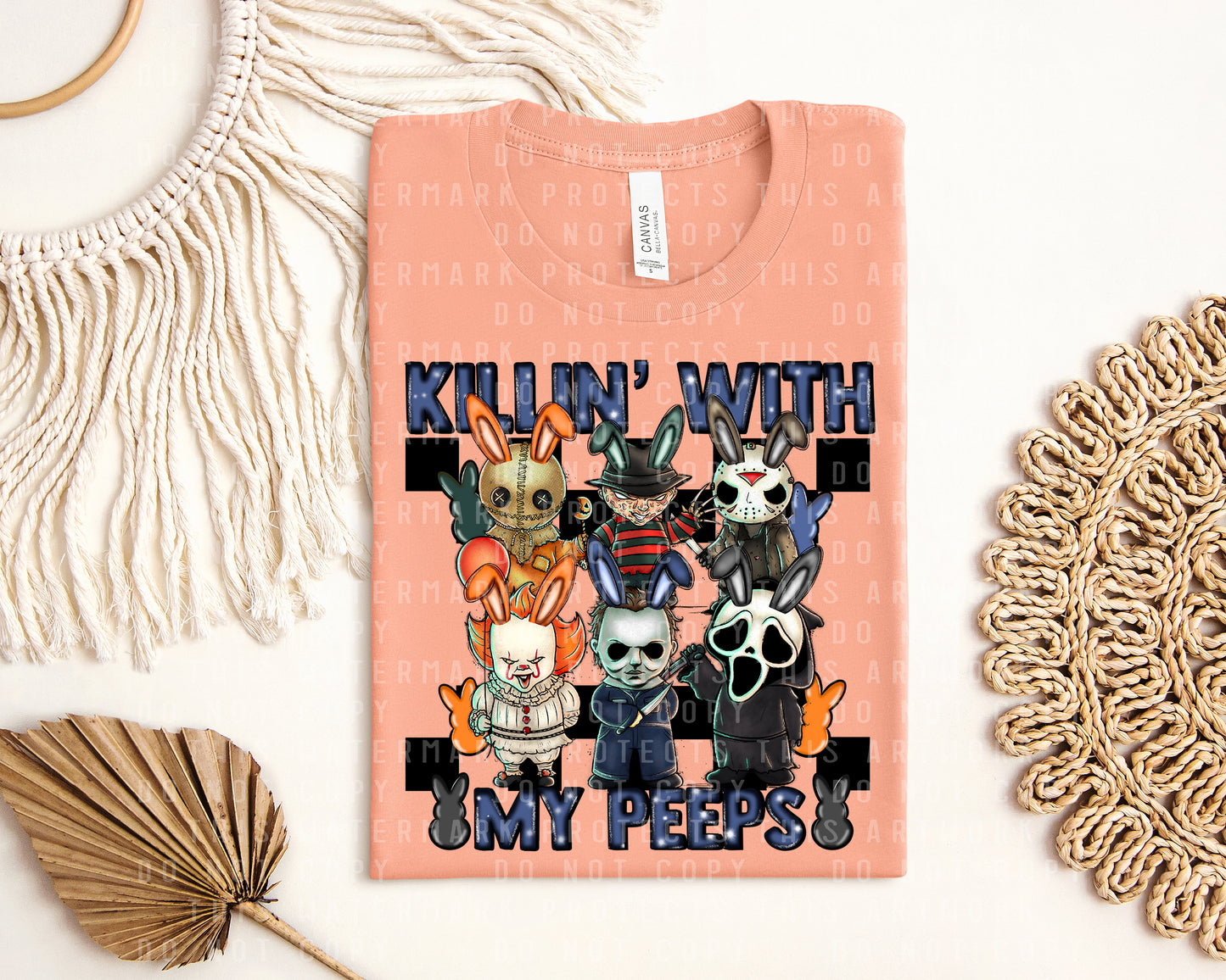 Killin With My Peeps Graphic Tee