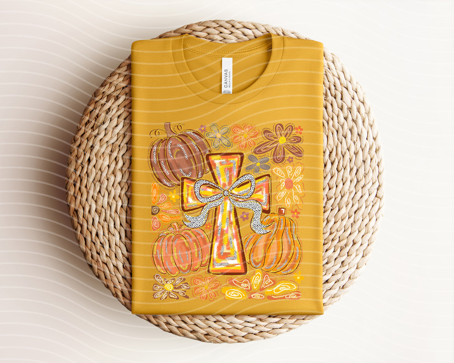 Fall Cross Graphic Tee