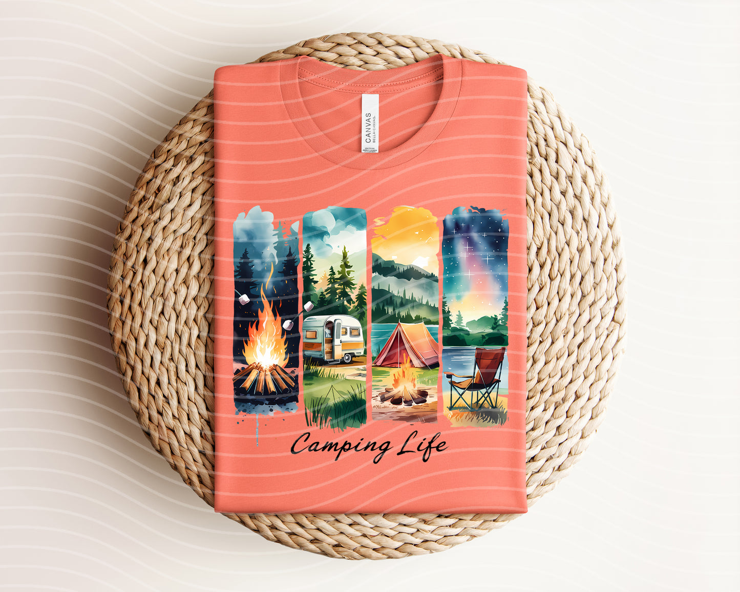 Camping Life Graphic Tee