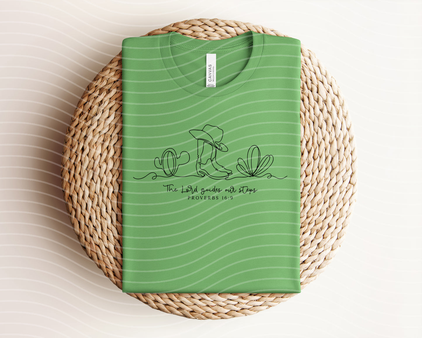 The Lord Guides Our Steps Graphic Tee