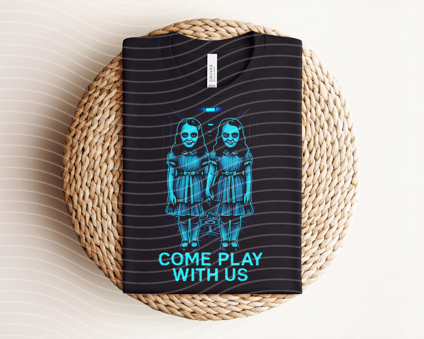 Come Play with Us Neon Graphic Tee