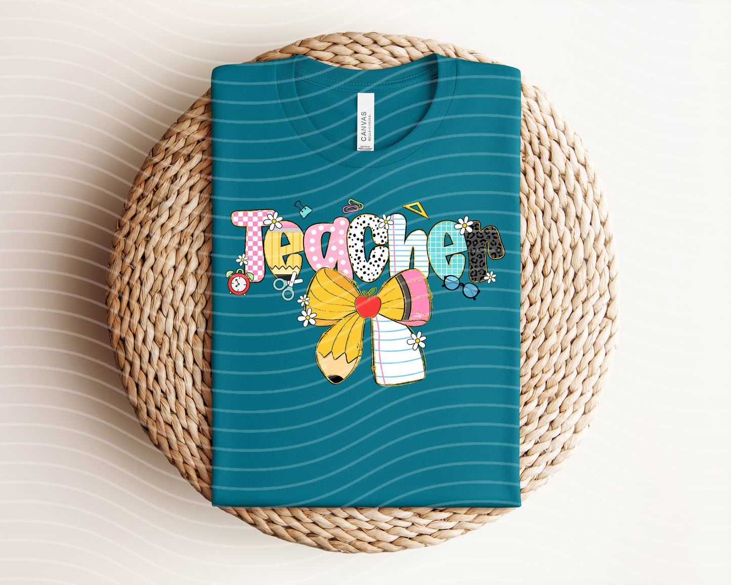 Teacher Coquette Graphic Tee