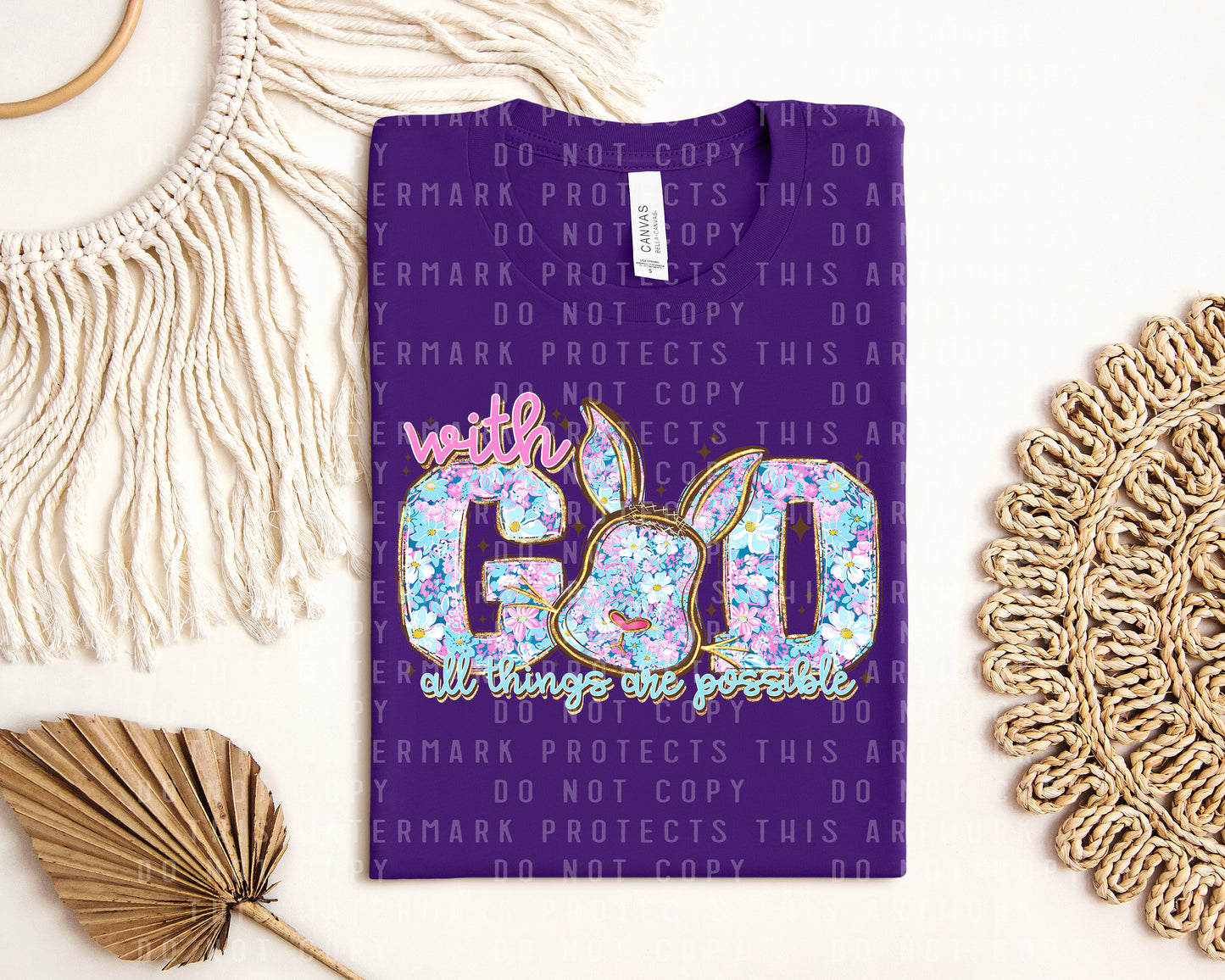 With God All Things are Possible Graphic Tee