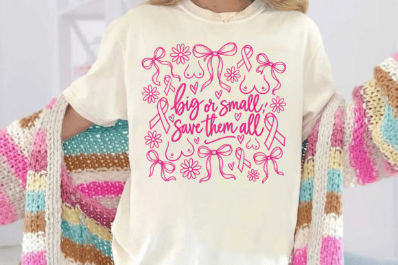Big or Small Save Them All Graphic Tee
