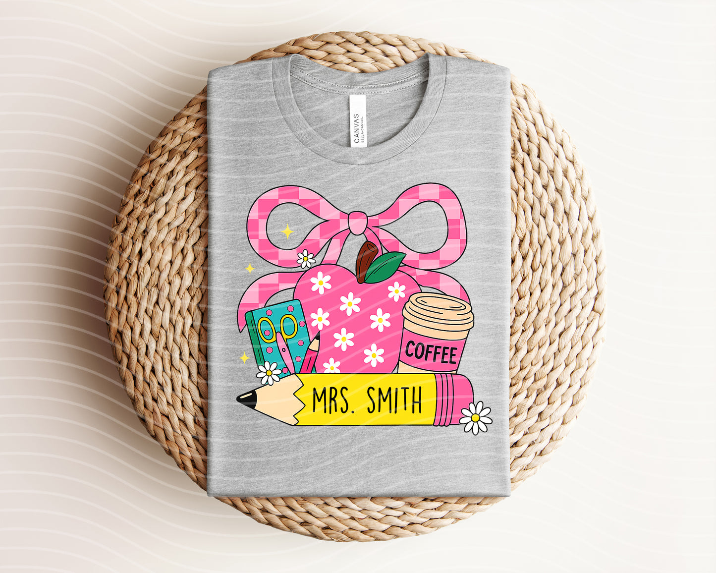 Custom Teacher Graphic Tee