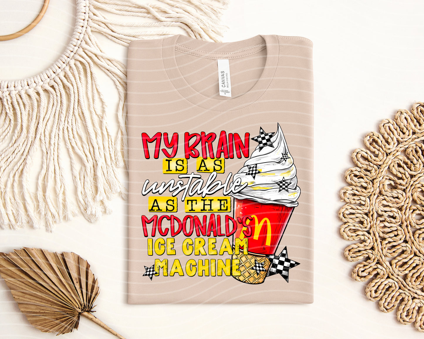 My Brain is as Unstable Graphic Tee