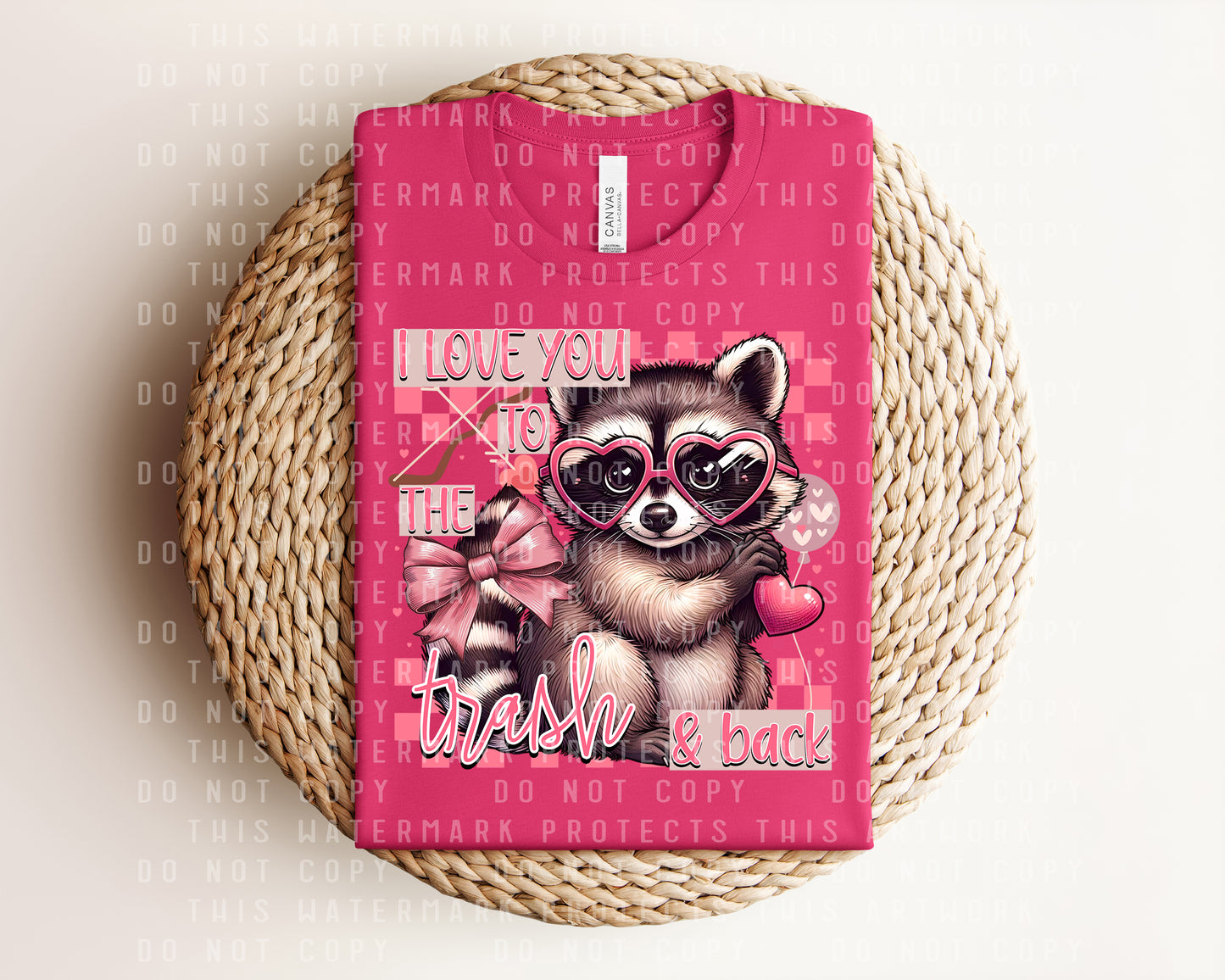 I Love You to the Trash & Back Graphic Tee