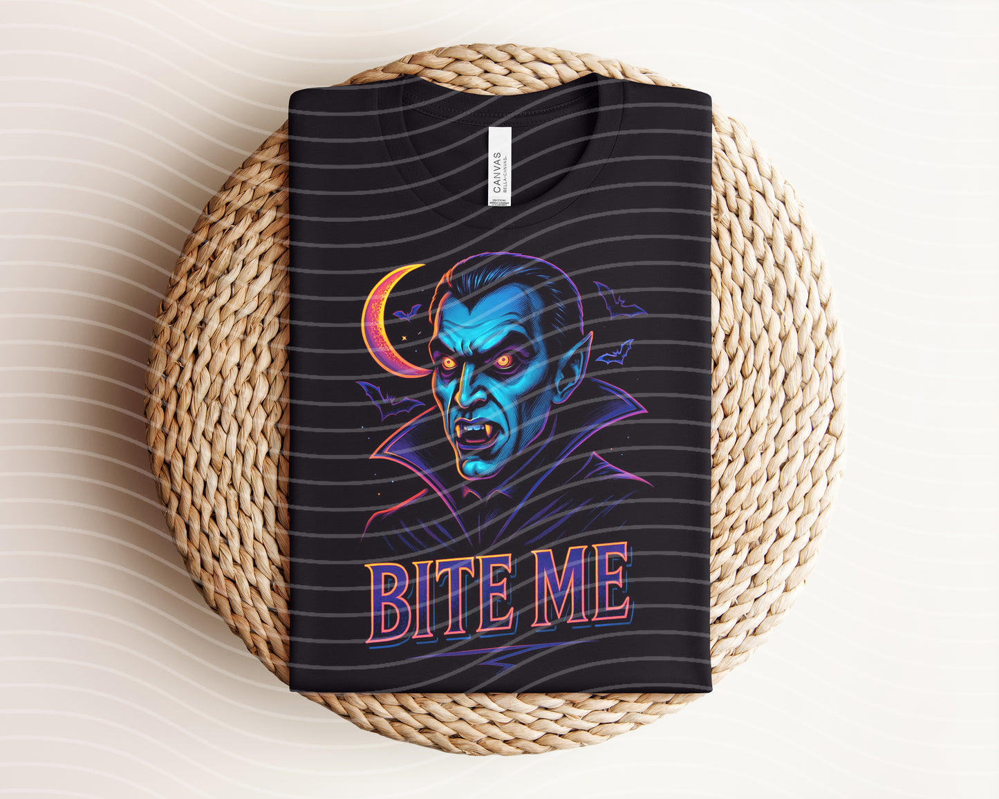 Bite Me Neon Graphic Tee