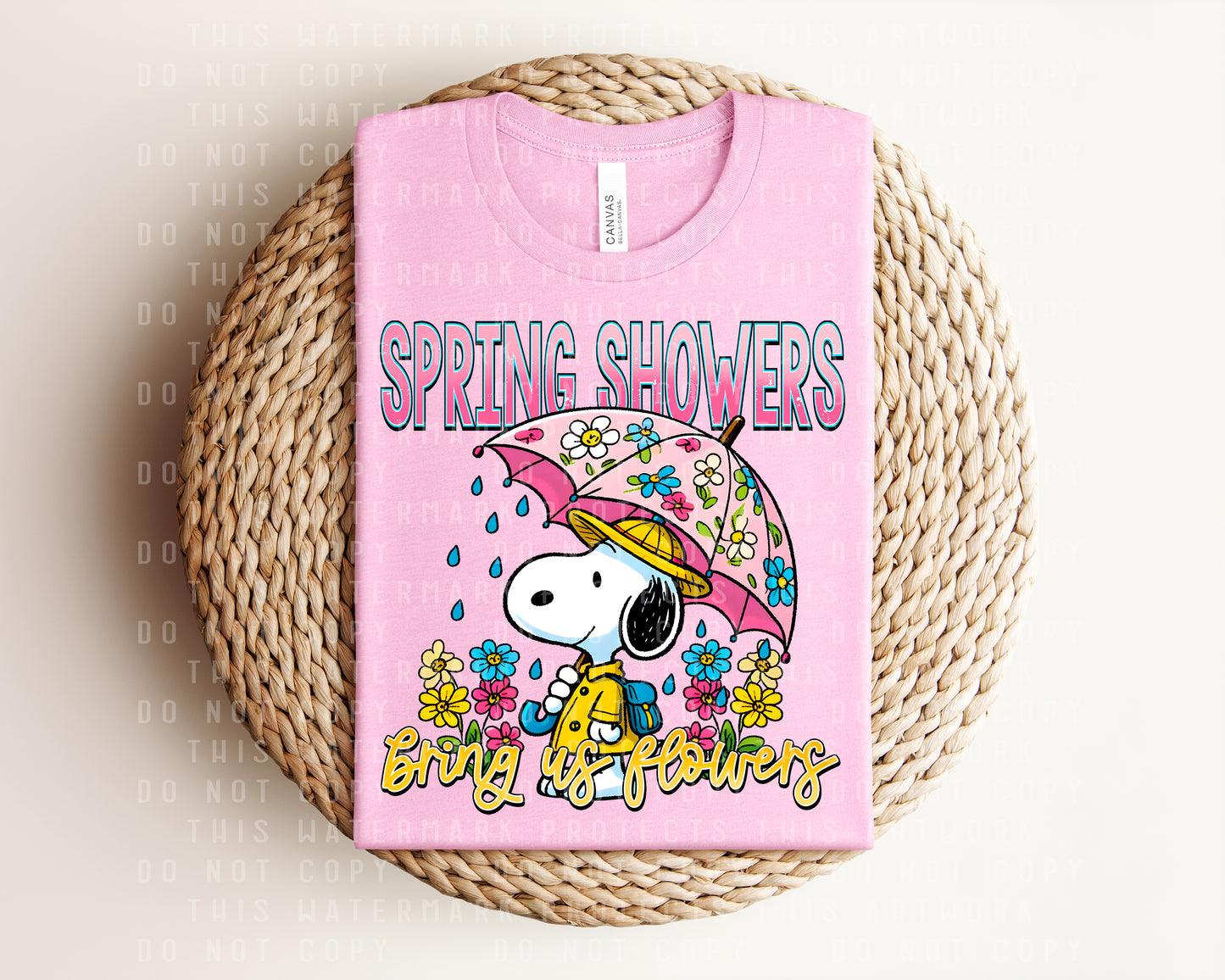 Spring Showers Bring Us Flowers Graphic Tee