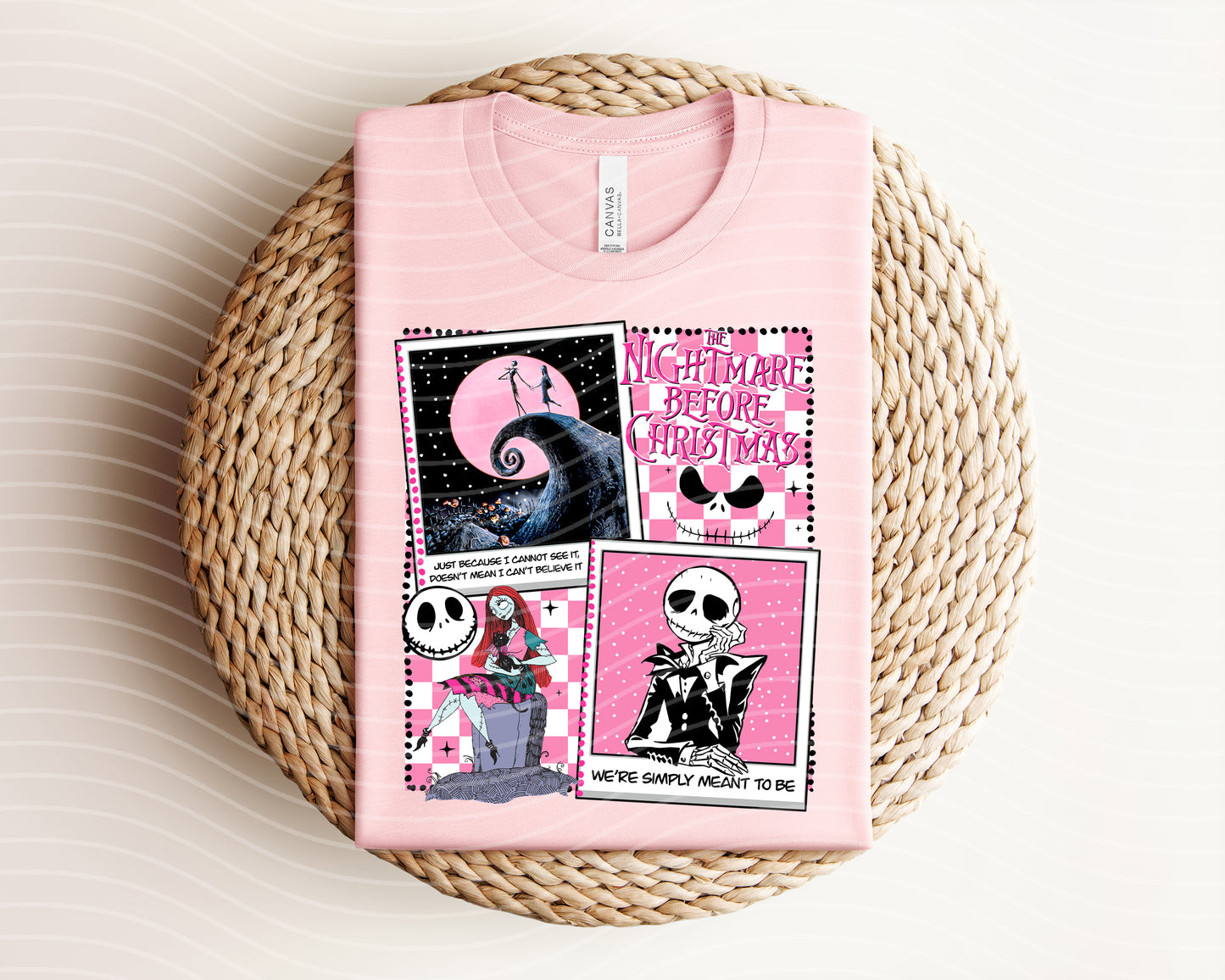 Pink NBC Graphic Tee