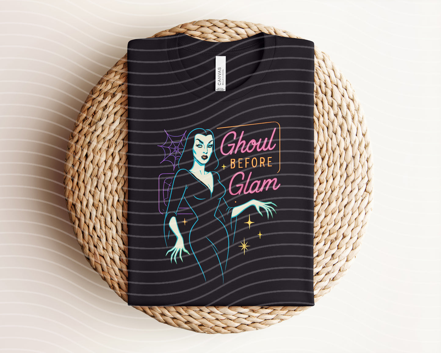 Ghoul Before Glam Neon Graphic Tee