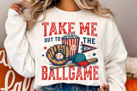 Take Me Out to the Ballgame Graphic Tee