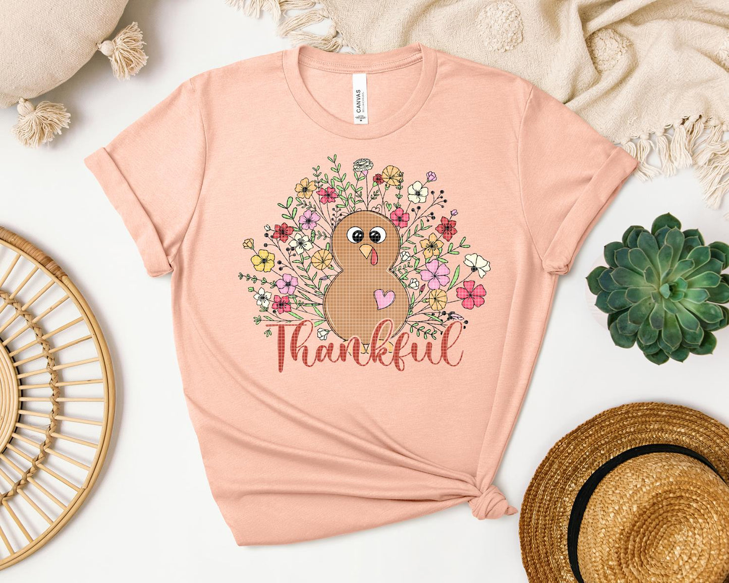 Thankful Turkey Graphic Tee