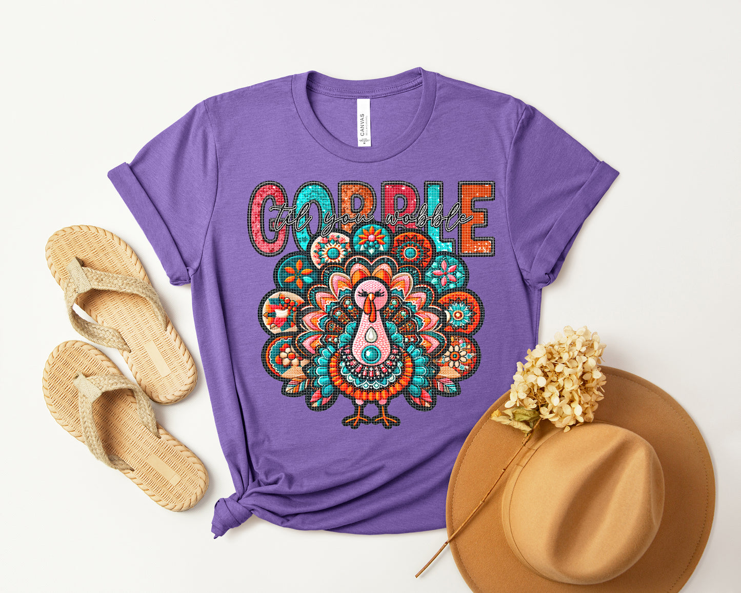 Gobble Til You Wobble Graphic Tee
