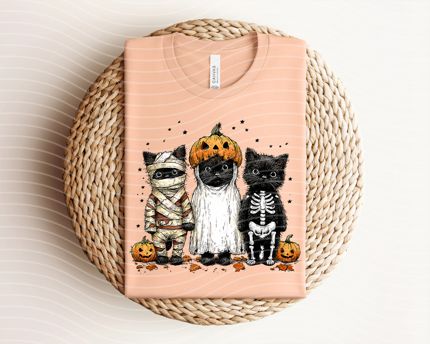Spooky Cats Graphic Tee