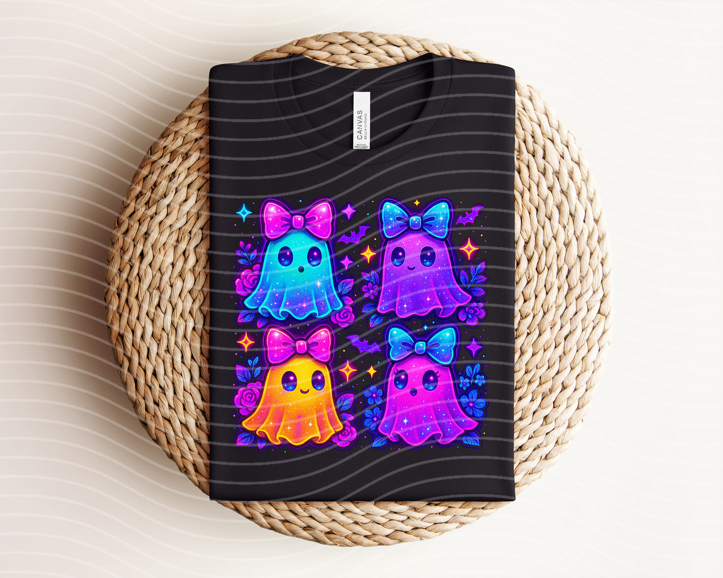 Neon Ghosts Graphic Tee