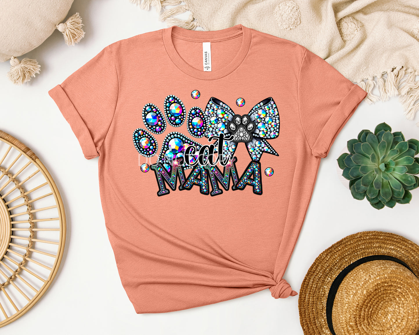 Cat Mama Graphic Tee