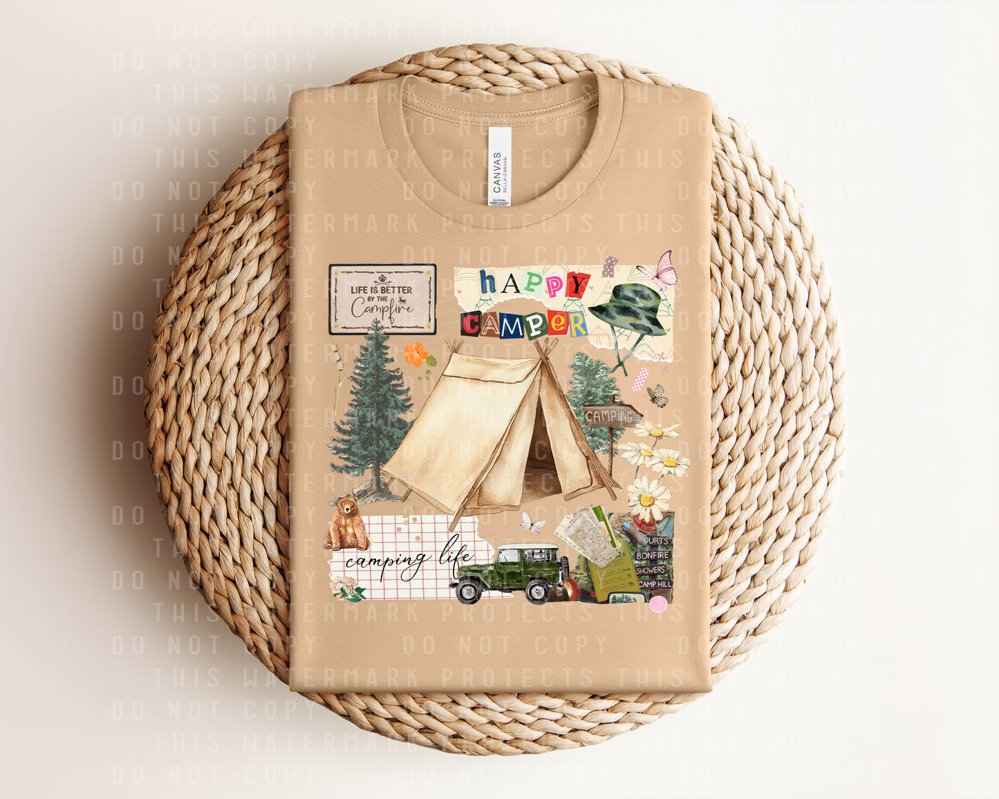 Happy Camper Graphic Tee