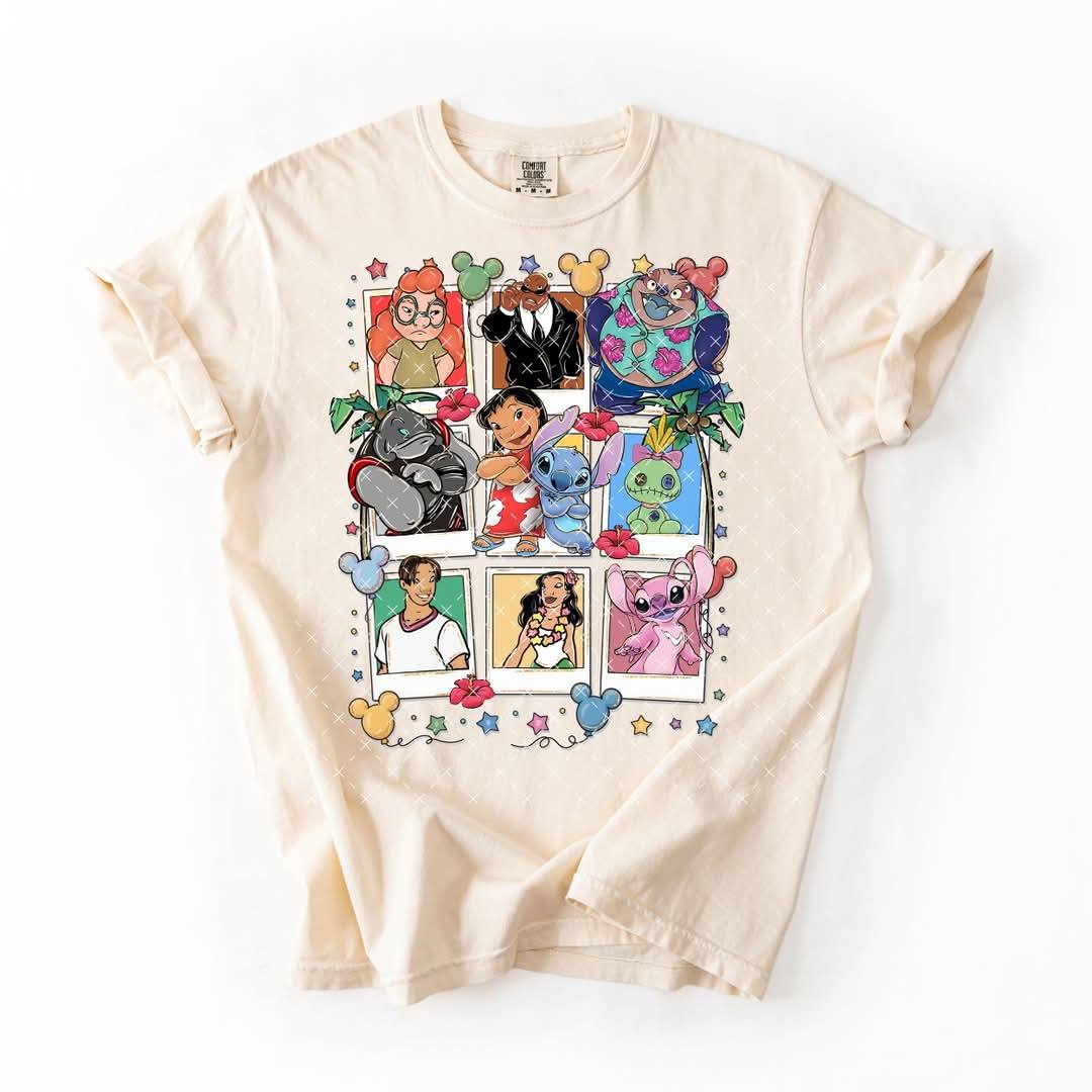 Alien Polaroid Graphic Tee