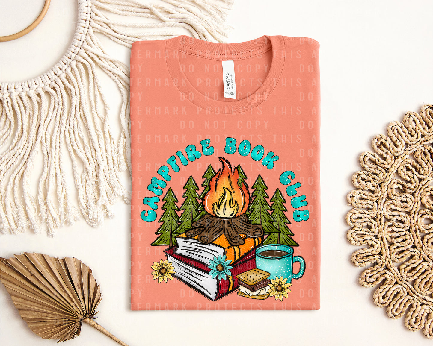Campfire Book Club Graphic Tee