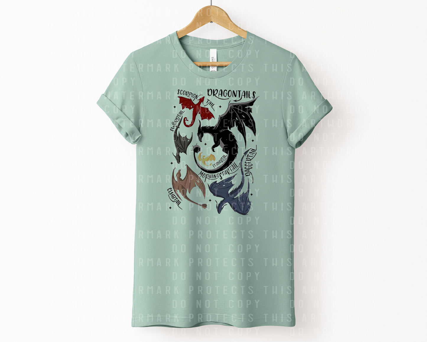 Dragontails Graphic Tee