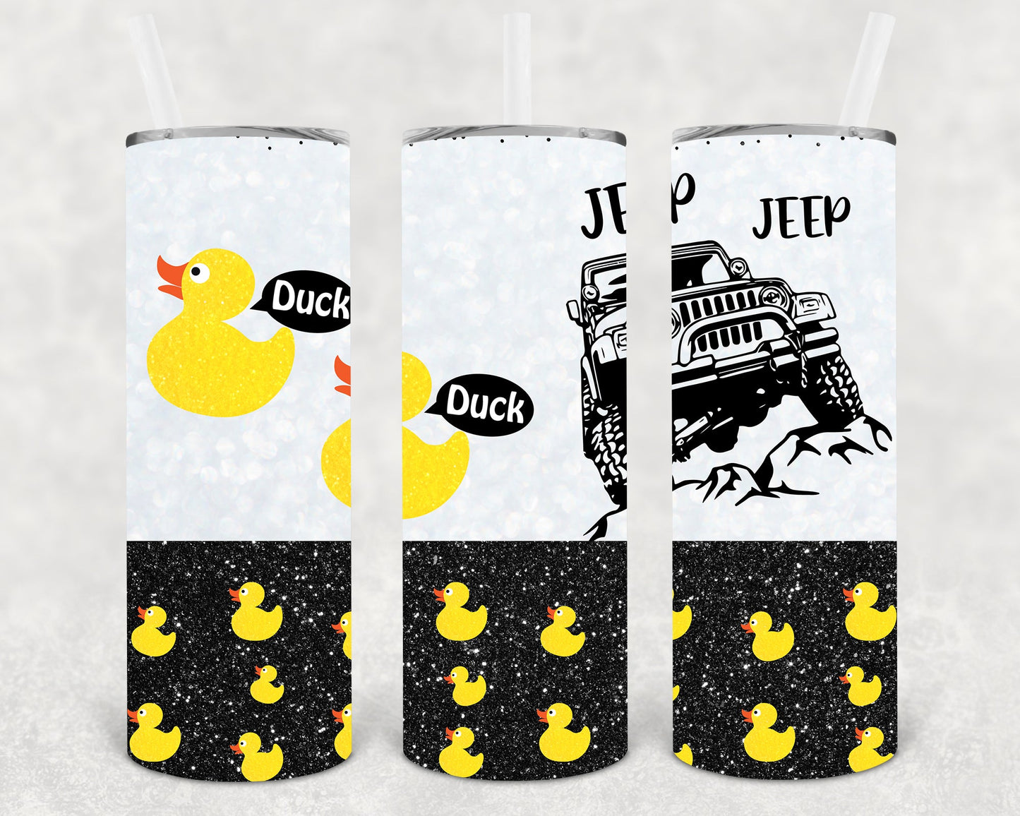 Jeep Duck 20 Oz Skinny Tumbler