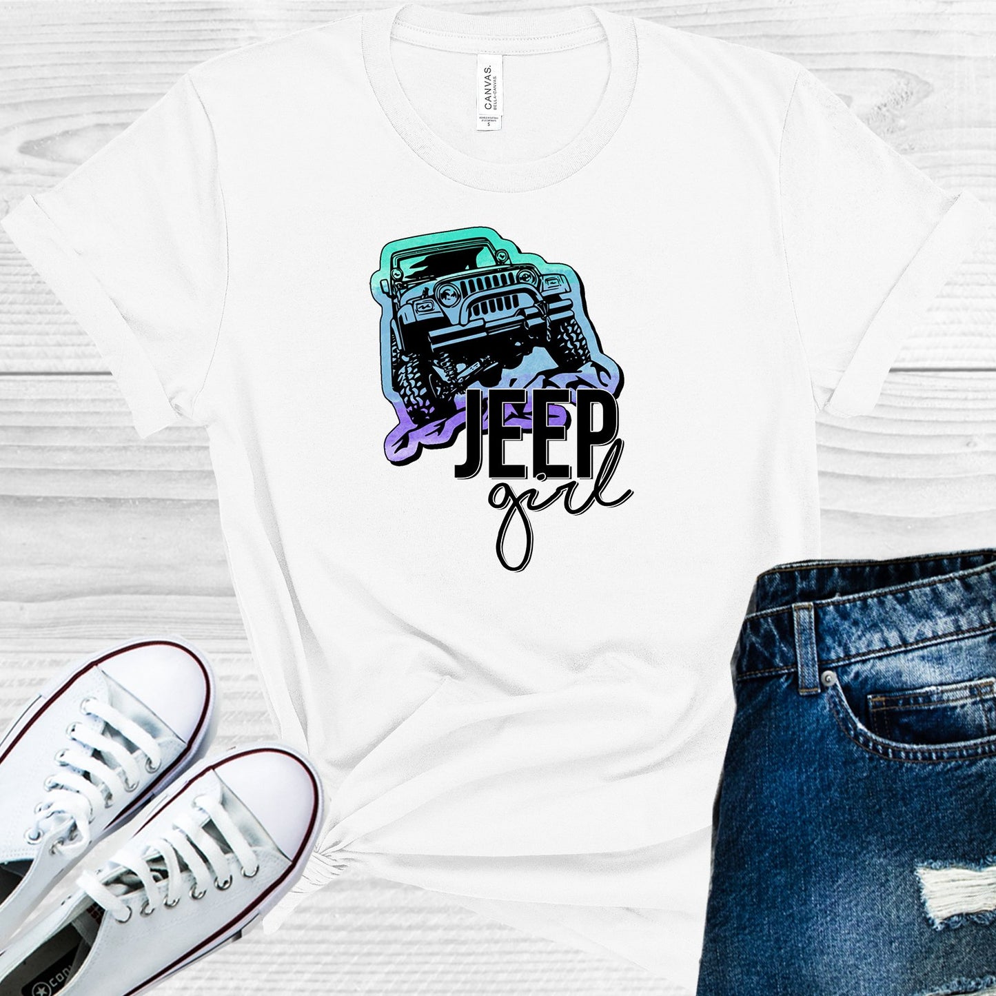 Jeep Girl Graphic Tee Graphic Tee