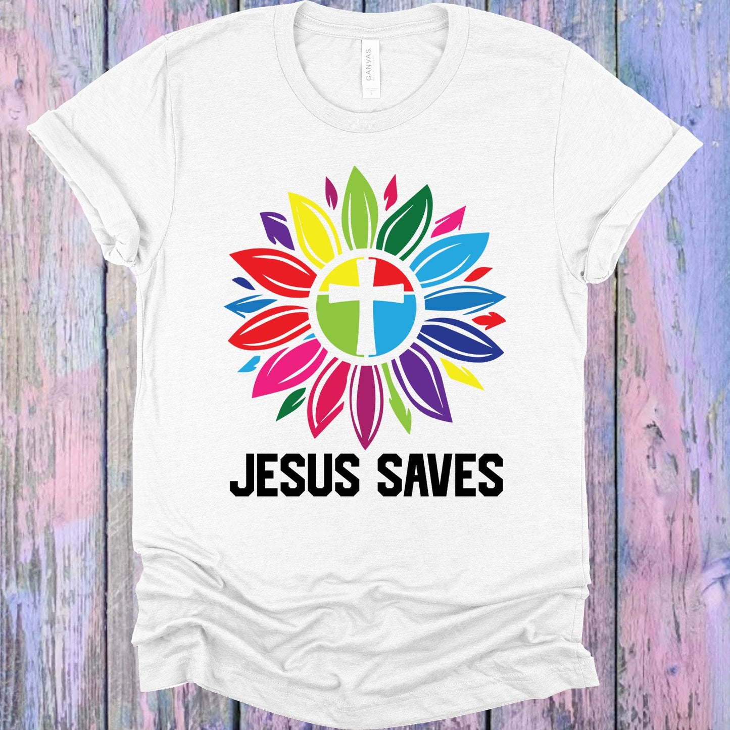 Jesus Saves Graphic Tee Graphic Tee