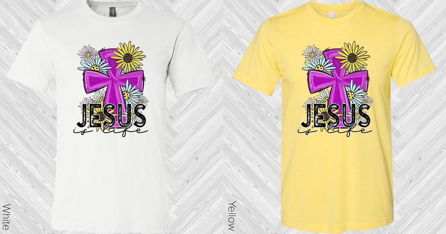 Jesus Is Life Graphic Tee Graphic Tee
