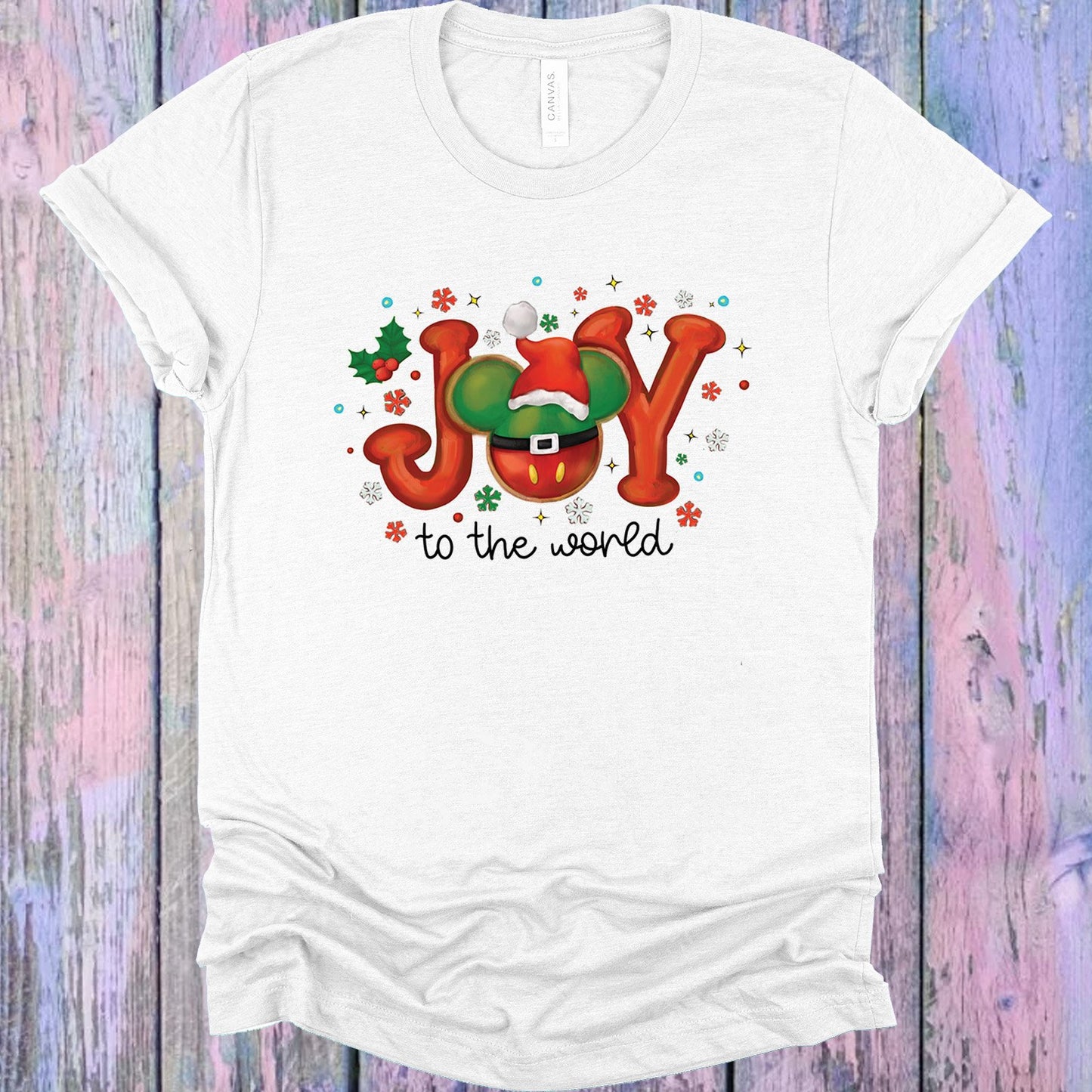 Joy To The World Graphic Tee Graphic Tee