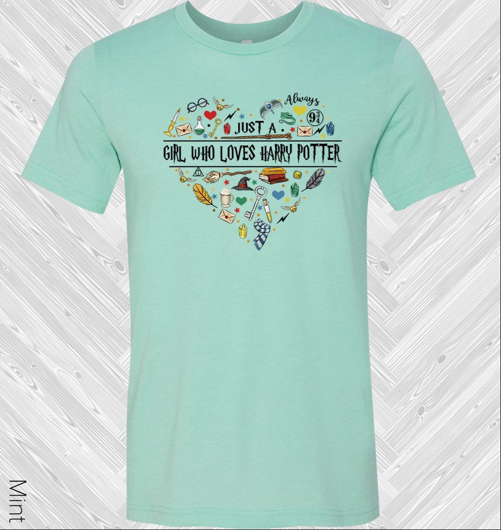 Harry Potter: Just A Girl Who Loves Potter Graphic Tee Graphic Tee