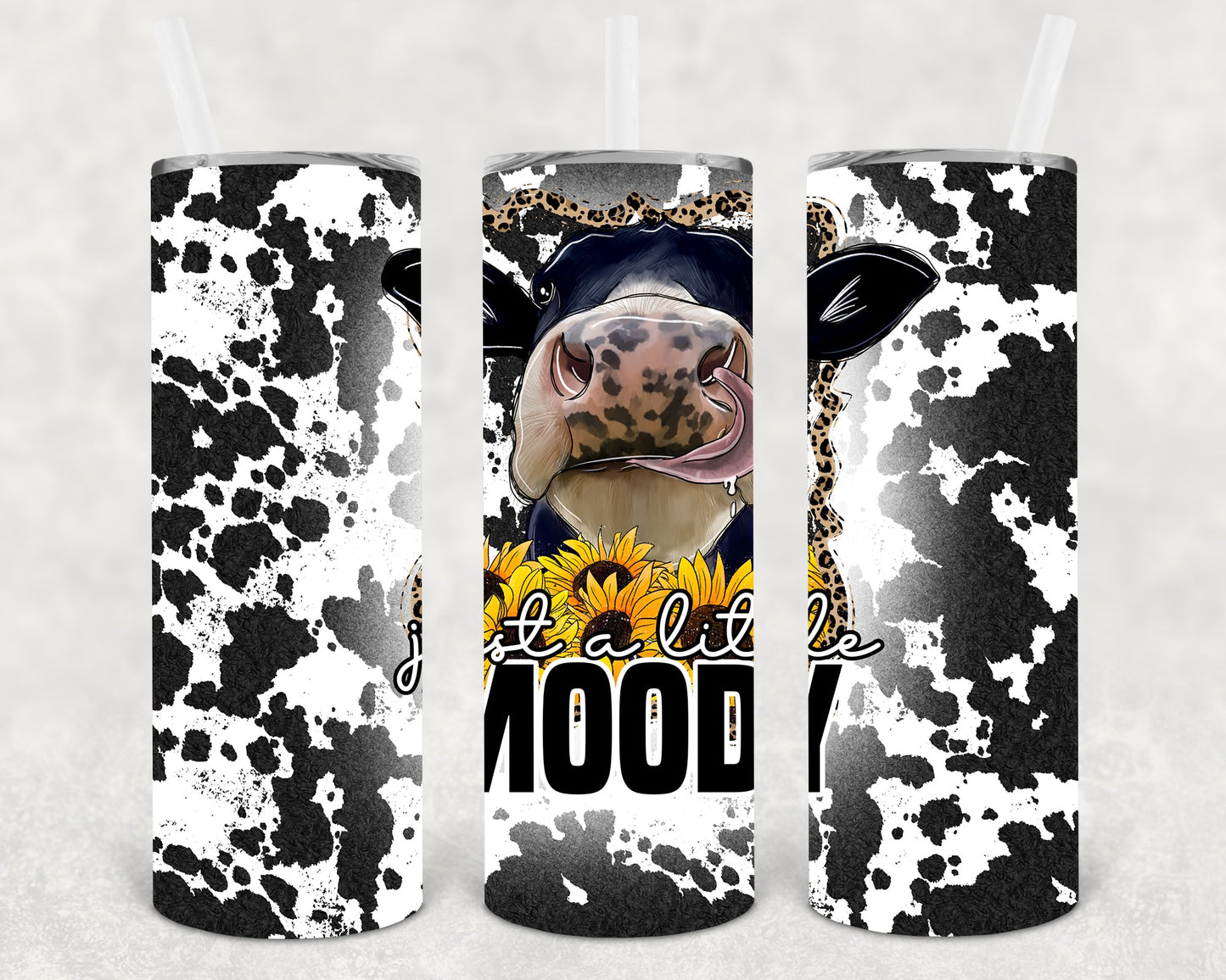 Just A Little Moody 20 Oz Skinny Tumbler