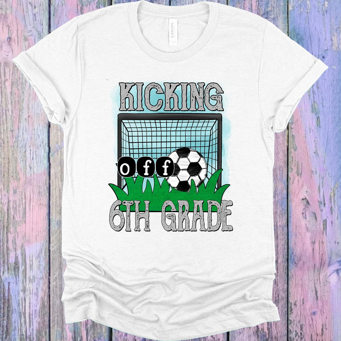 Kicking Off Customized Grade Graphic Tee Graphic Tee