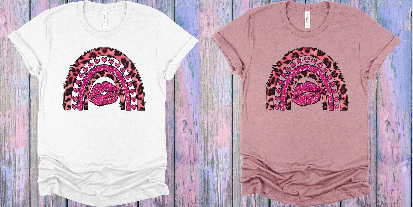 Kiss Rainbow Graphic Tee Graphic Tee