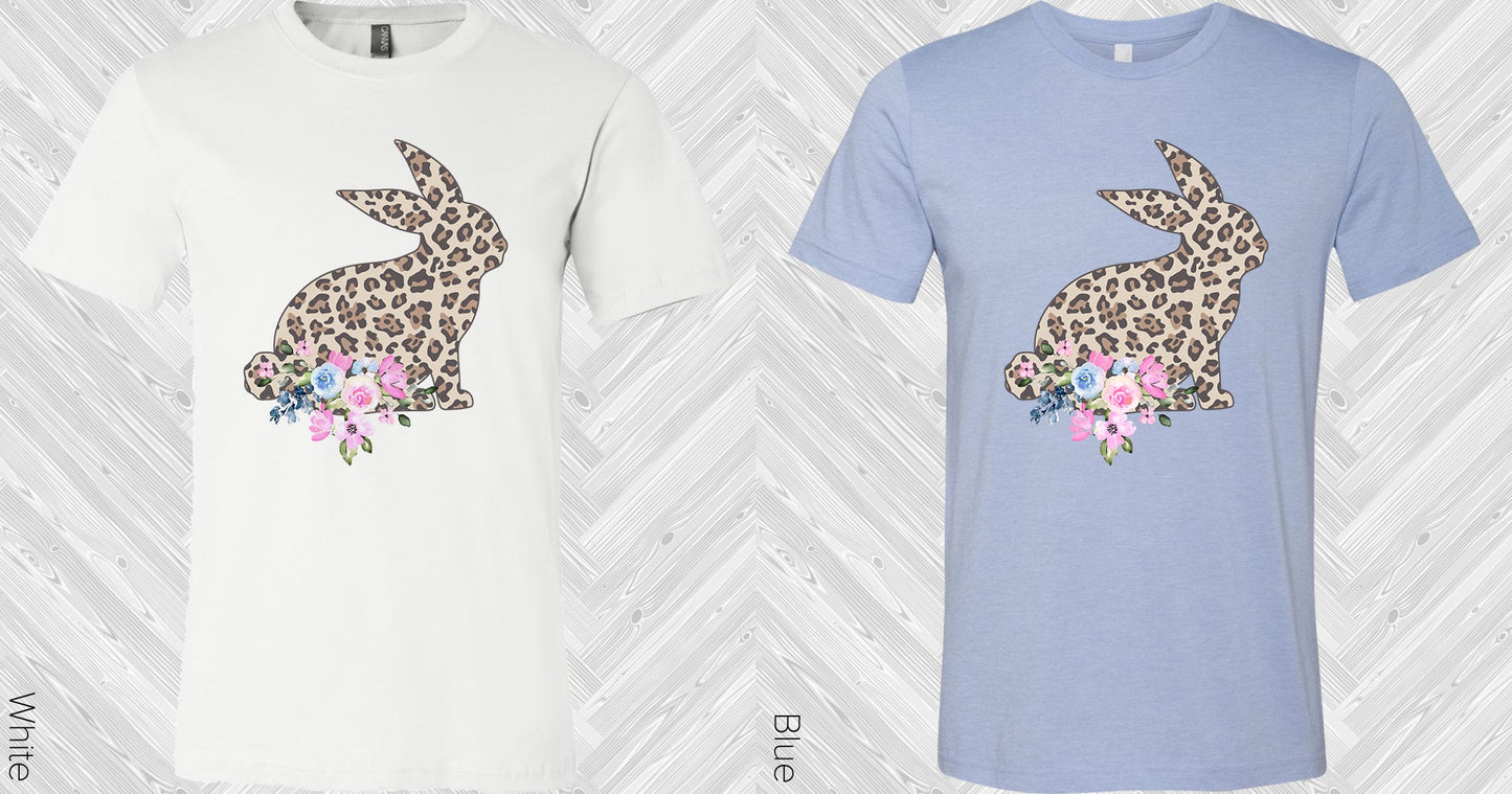 Leopard Bunny Graphic Tee Graphic Tee