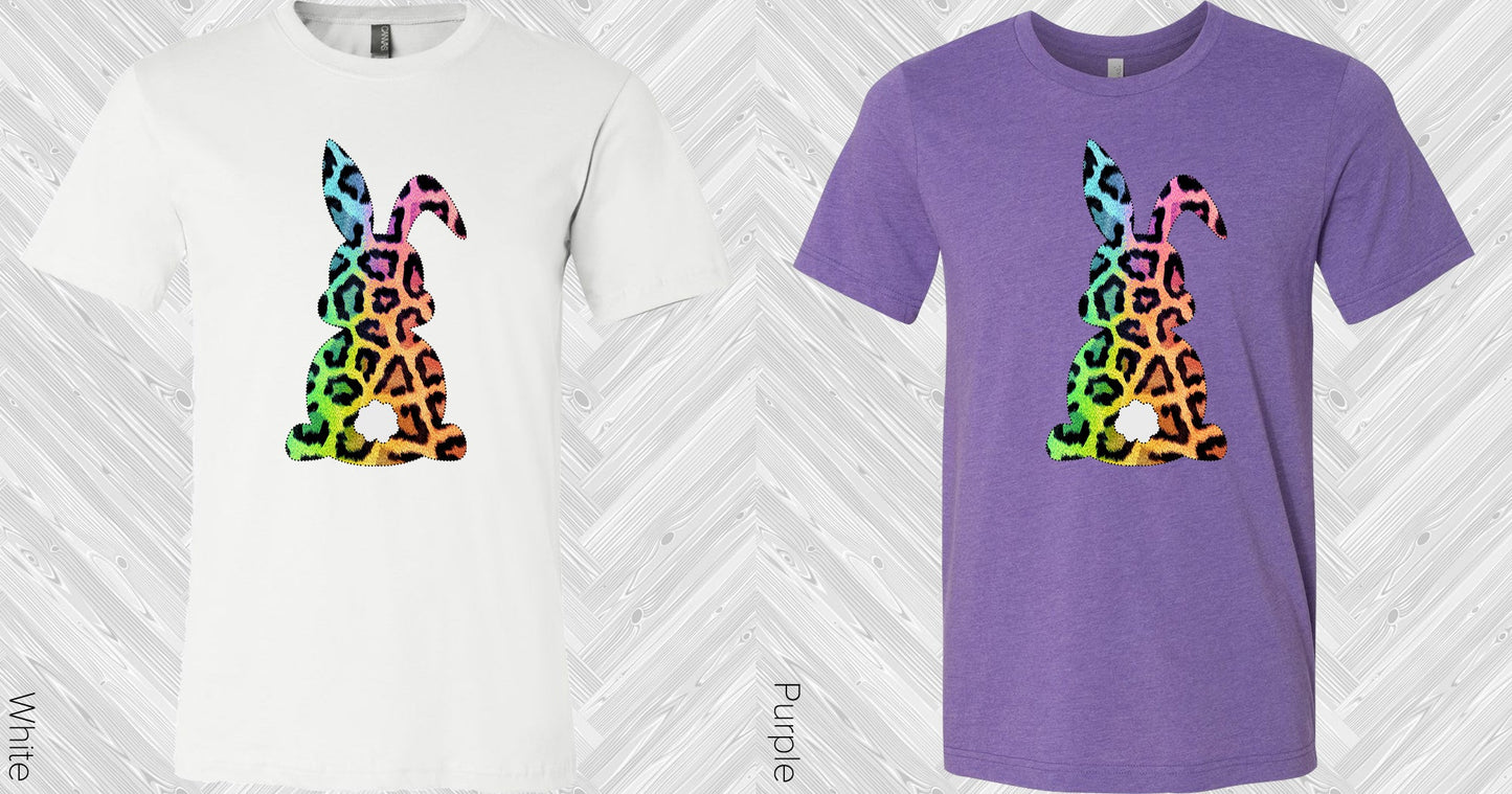 Leopard Bunny Graphic Tee Graphic Tee
