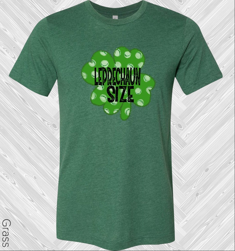 Leprechaun Size Shamrock St. Patricks Day Graphic Tee Graphic Tee